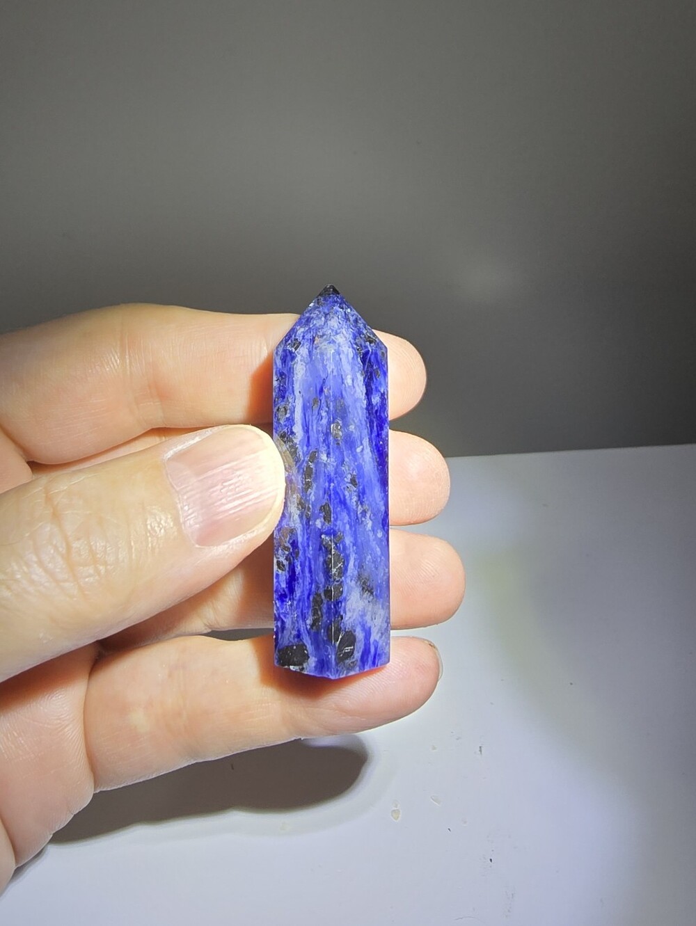Sodalite Crystal Tower #D